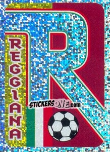 Sticker Reggiana (Scudetto) - Supercalcio 1996-1997 - Panini