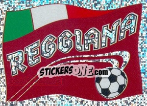 Cromo Reggiana (Bandiera) - Supercalcio 1996-1997 - Panini