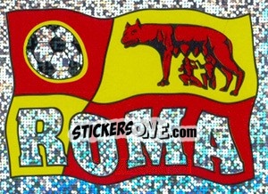 Sticker Roma (Bandiera) - Supercalcio 1996-1997 n. 27 - Panini