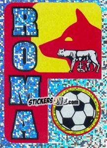 Sticker Roma (Scudetto) - Supercalcio 1996-1997 - Panini