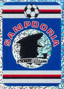 Figurina Sampdoria (Scudetto) - Supercalcio 1996-1997 - Panini