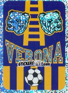 Sticker Verona (Scudetto) - Supercalcio 1996-1997 n. 34 - Panini