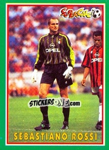 Sticker Sebastiano Rossi - Supercalcio 1996-1997 - Panini