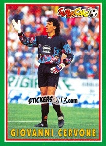 Sticker Giovanni Cervone - Supercalcio 1996-1997 - Panini