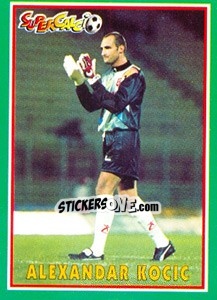 Sticker Alexandar Kocic - Supercalcio 1996-1997 n. 46 - Panini