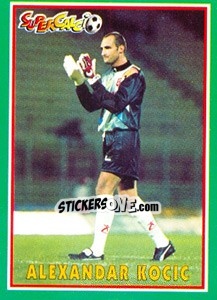 Sticker Alexandar Kocic - Supercalcio 1996-1997 - Panini