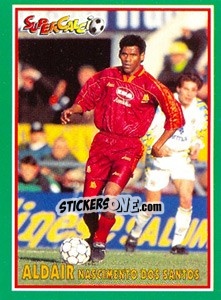 Sticker Aldair Nascimento Dos Santos - Supercalcio 1996-1997 n. 54 - Panini