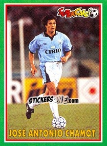 Sticker José Antonio Chamot - Supercalcio 1996-1997 n. 56 - Panini