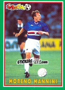 Cromo Moreno Mannini - Supercalcio 1996-1997 - Panini