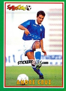 Sticker André Cruz - Supercalcio 1996-1997 - Panini