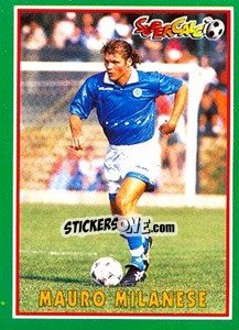 Sticker Mauro Milanese - Supercalcio 1996-1997 n. 78 - Panini