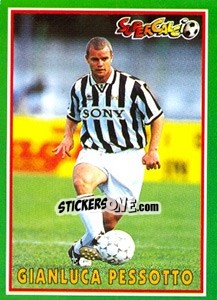 Sticker Gianluca Pessotto - Supercalcio 1996-1997 n. 79 - Panini