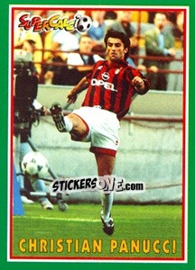 Sticker Christian Panucci - Supercalcio 1996-1997 n. 82 - Panini