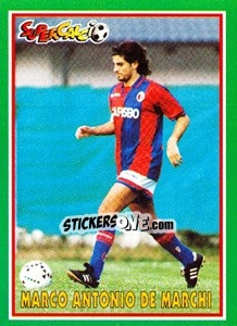 Sticker Marco Antonio de Marchi - Supercalcio 1996-1997 - Panini