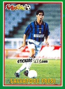 Sticker Salvatore Fresi - Supercalcio 1996-1997 n. 88 - Panini