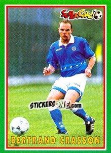 Sticker Bertrand Crasson - Supercalcio 1996-1997 n. 93 - Panini