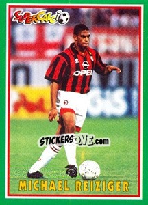Sticker Michael Reiziger - Supercalcio 1996-1997 n. 94 - Panini