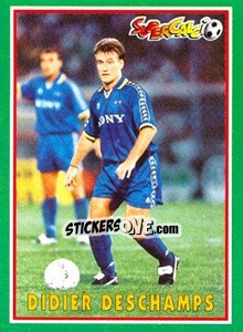 Sticker Didier Deschamps - Supercalcio 1996-1997 - Panini