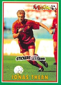 Sticker Jonas Thern - Supercalcio 1996-1997 - Panini