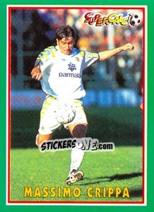 Sticker Massimo Crippa - Supercalcio 1996-1997 n. 108 - Panini