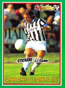 Sticker Antonio Conte (I) - Supercalcio 1996-1997 n. 114 - Panini