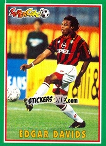 Sticker Edgar Davids - Supercalcio 1996-1997 n. 115 - Panini