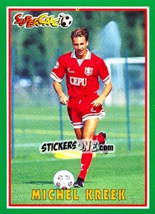 Sticker Michel Kreek - Supercalcio 1996-1997 n. 120 - Panini