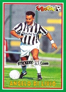 Sticker Angelo Di Livio - Supercalcio 1996-1997 n. 121 - Panini