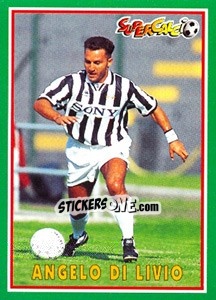 Sticker Angelo Di Livio - Supercalcio 1996-1997 - Panini