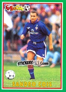 Cromo Sandro Cois - Supercalcio 1996-1997 - Panini