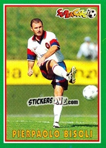 Sticker Pierpaolo Bisoli - Supercalcio 1996-1997 - Panini