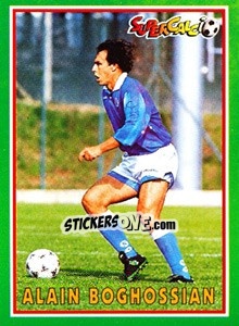 Sticker Alain Boghossian - Supercalcio 1996-1997 n. 138 - Panini