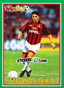 Sticker Stefano Eranio - Supercalcio 1996-1997 - Panini