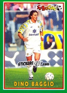Sticker Dino Baggio - Supercalcio 1996-1997 n. 154 - Panini