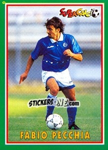 Sticker Fabio Pecchia - Supercalcio 1996-1997 n. 155 - Panini