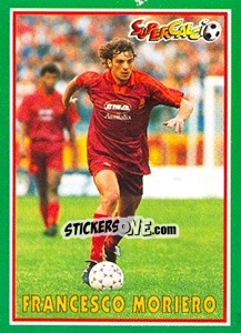 Figurina Francesco Moriero - Supercalcio 1996-1997 - Panini