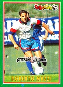 Sticker Roberto Muzzi - Supercalcio 1996-1997 - Panini