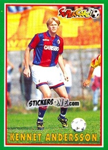 Sticker Kennet Andersson - Supercalcio 1996-1997 n. 175 - Panini