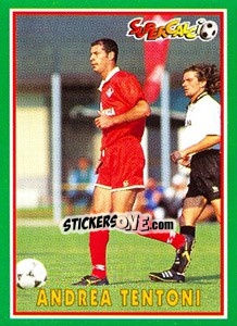 Sticker Andrea Tentoni - Supercalcio 1996-1997 - Panini