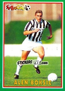 Sticker Alen Boksic - Supercalcio 1996-1997 n. 178 - Panini