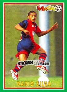 Sticker Dario Silva - Supercalcio 1996-1997 n. 182 - Panini