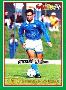 Sticker Caio Ribeiro Decoussau - Supercalcio 1996-1997 - Panini