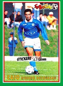 Figurina Caio Ribeiro Decoussau - Supercalcio 1996-1997 n. 198 - Panini