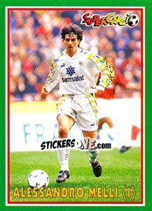 Sticker Alessandro Melli (I) - Supercalcio 1996-1997 n. 207 - Panini