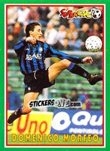 Cromo Domenico Morfeo - Supercalcio 1996-1997 - Panini