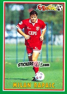 Sticker Milan Rapaic - Supercalcio 1996-1997 n. 214 - Panini