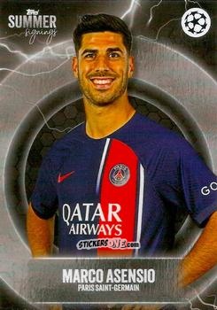 Figurina Marco Asensio - UEFA Club Competitions Summer Signings 2023-2024
 n. 28 - Topps