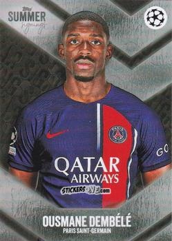 Figurina Ousmane Dembélé - UEFA Club Competitions Summer Signings 2023-2024
 n. 65 - Topps