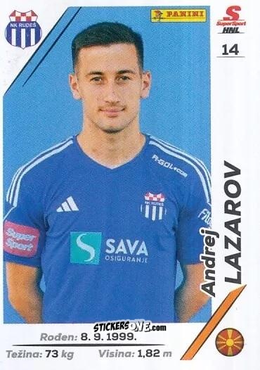 Figurina Andrej Lazarov - Hrvatska Nogometna Liga 2023-2024 n. 237 - Panini