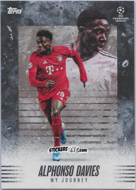 Cromo Vancouver Whitecaps (Alphonso Davies) - Alphonso Davies My Journey UEFA Champions League 2021-2022 n. 3 - Topps